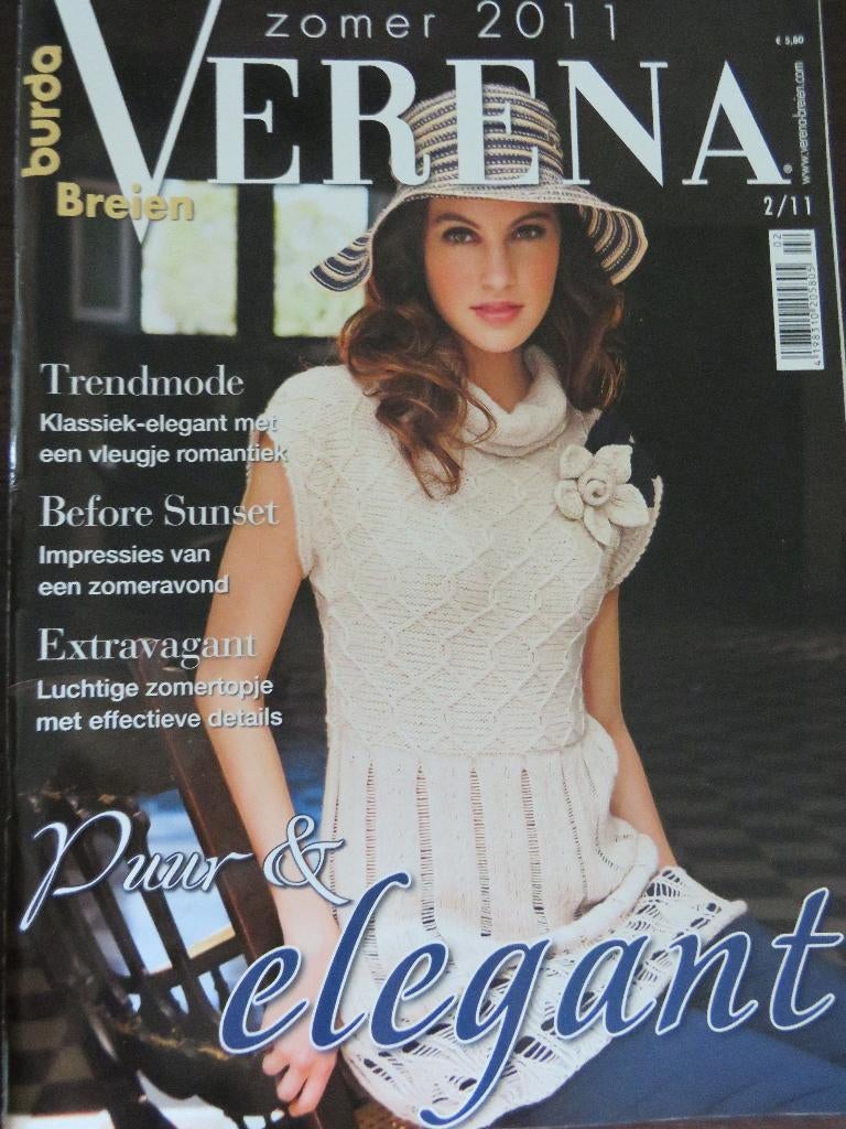 Burda Verena breien zomer 2011, Boeken, Breien en Haken, Burda Verena, Ophalen of Verzenden, Zo goed als nieuw
