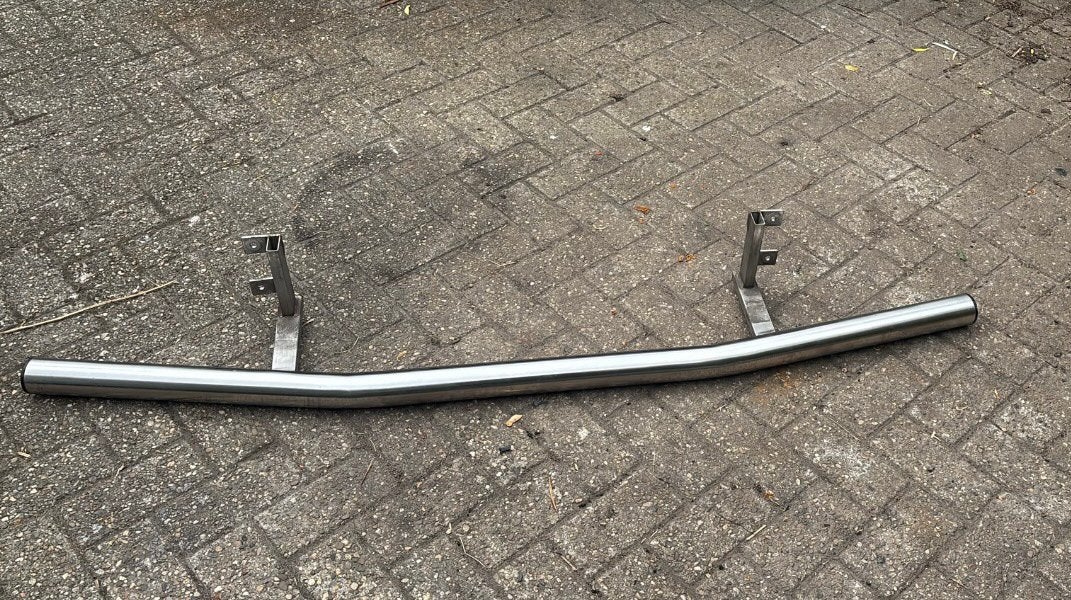 RVS rearbar(achterbalk), Ophalen, Nieuw