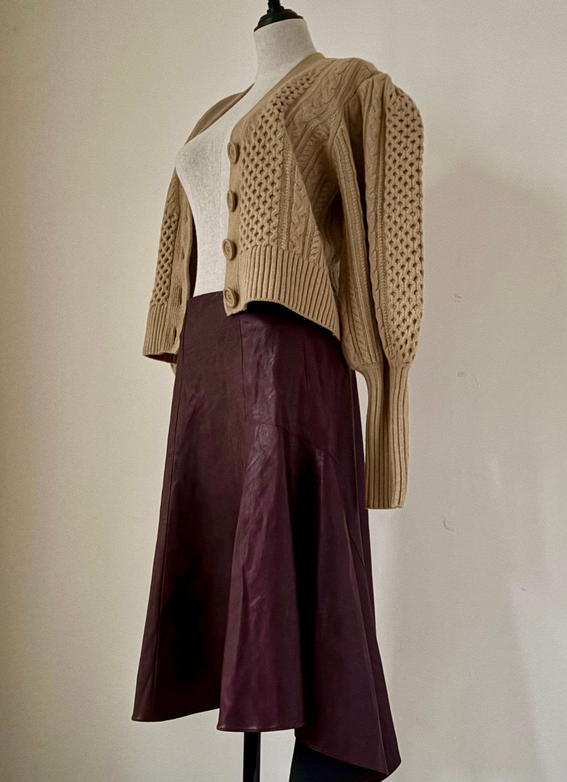 Sea New York /Pauw (S) 36/38 NP 945,- nieuwe vest 100% wol, Kleding | Dames, Truien en Vesten, Beige, Nieuw, Ophalen of Verzenden