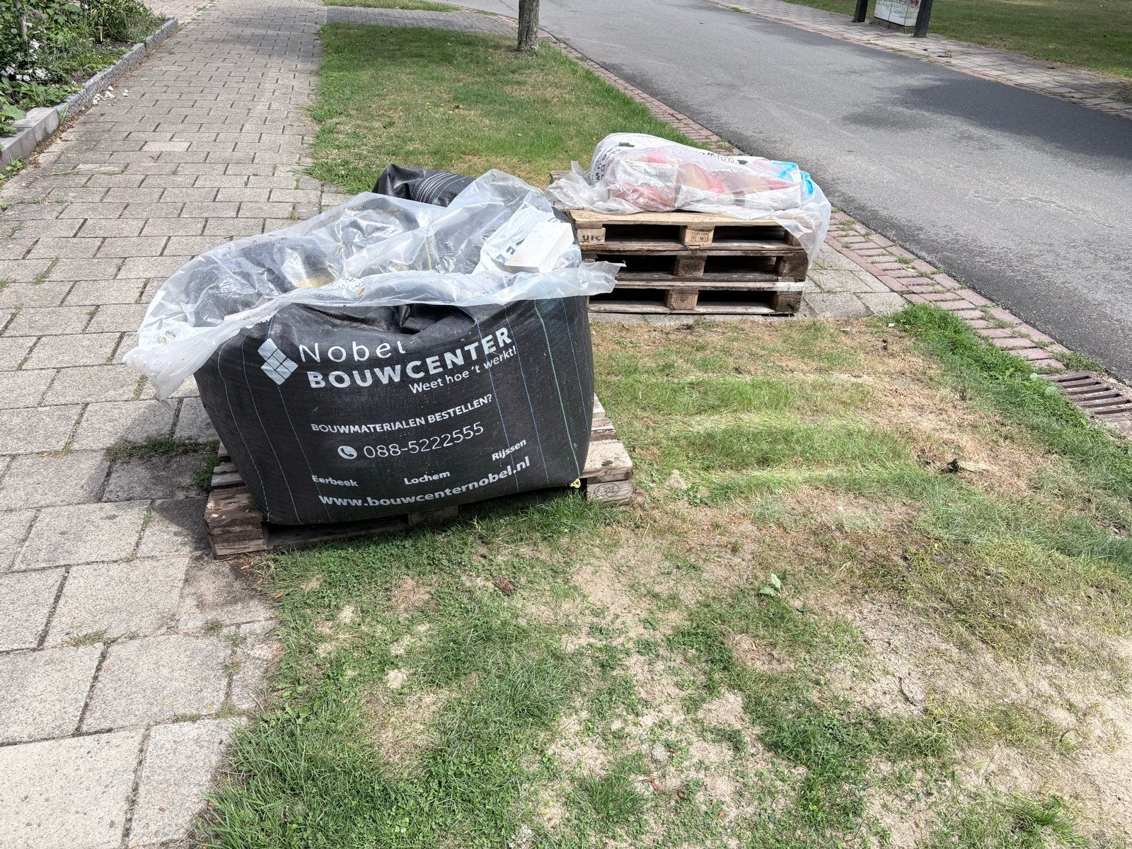 2/3 kuub vloerenzand,4 zakken portlandcement en 4 pellets, Ophalen, Nieuw