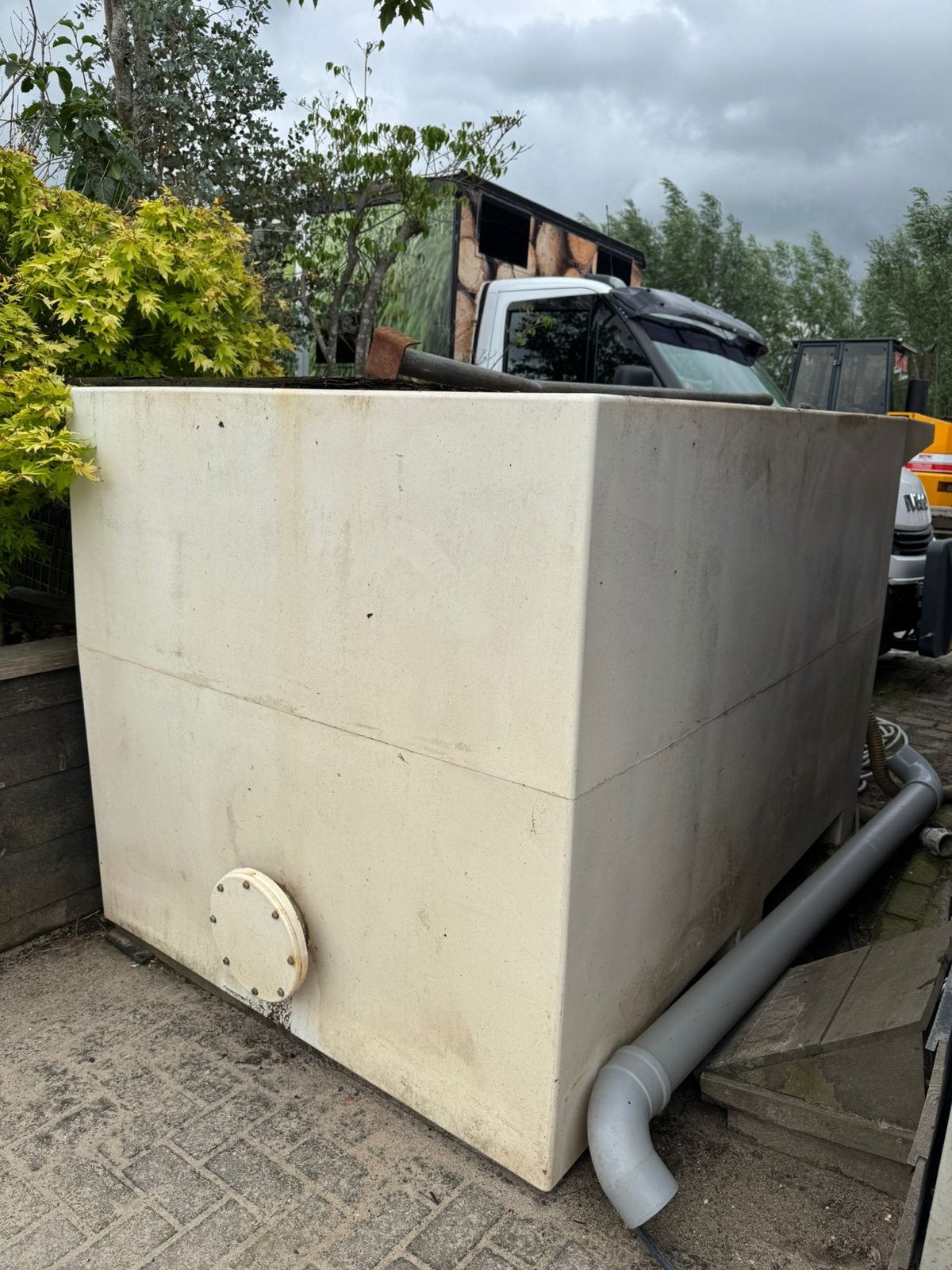 Nido Schmidt P2000/Euro Zoutoplossing Installatie 2000L, Ophalen