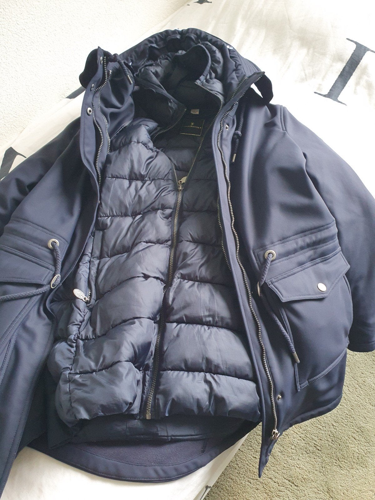 Dreimaster parka 3 in 1 *** NIEUW ***, Ophalen of Verzenden, Nieuw, Blauw