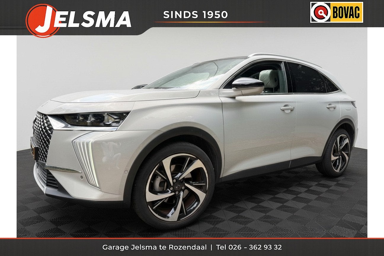 DS 7 E-Tense 300 4x4 Opéra, SOH 98% | Night vision | Pano |, Auto's, DS, 77 km/l, Gebruikt, Euro 6, Beige