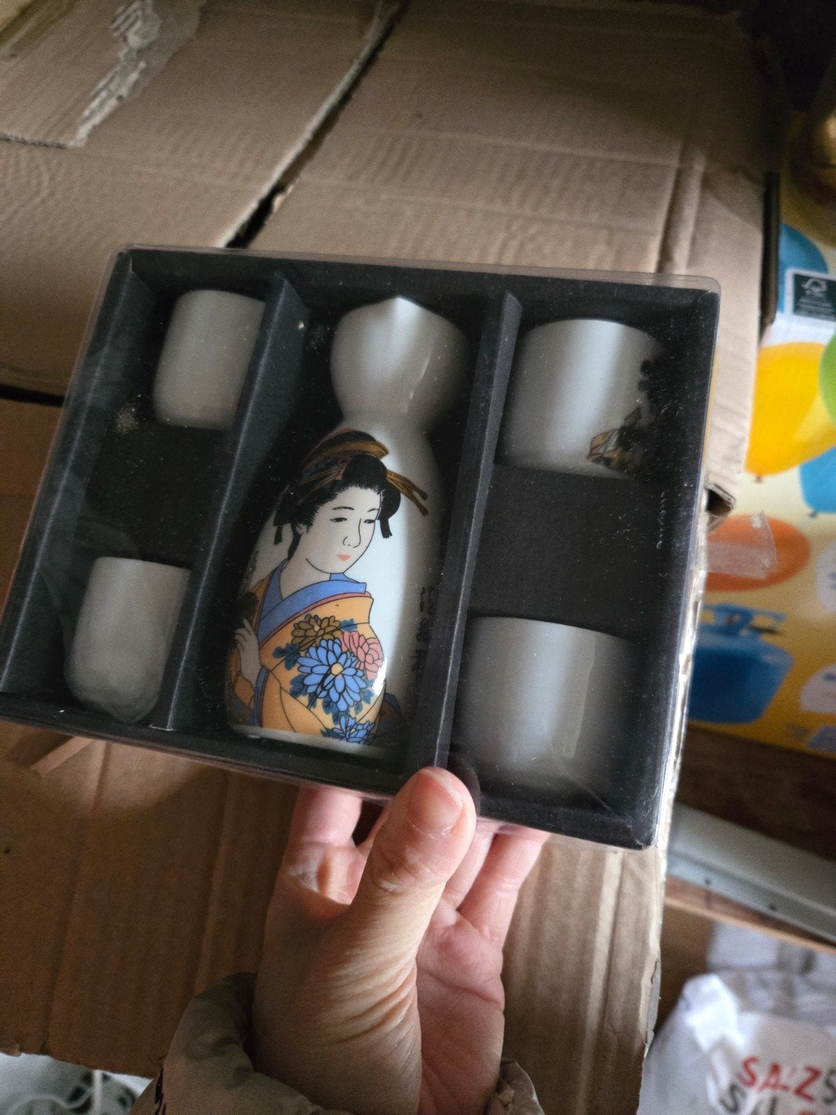 Sake setjes, Ophalen of Verzenden, Nieuw, Keramiek, Overige stijlen
