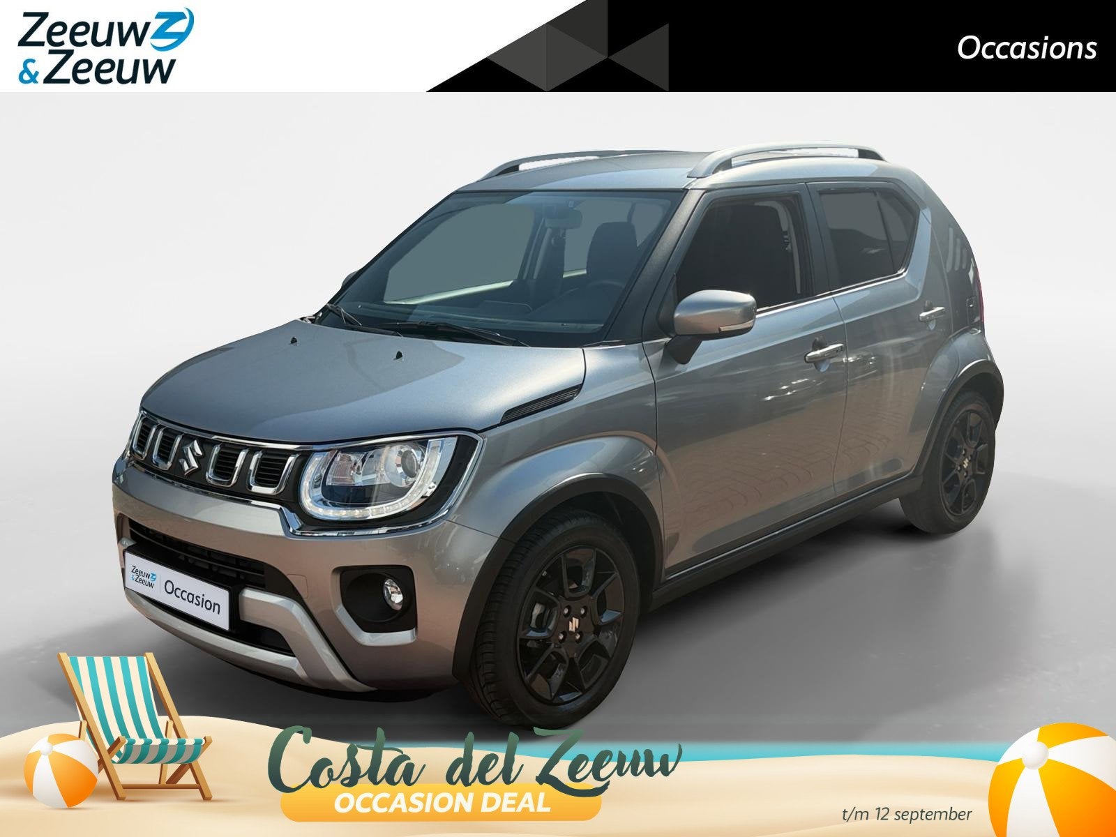 Suzuki Ignis 1.2 Smart Hybrid Style | Navigatie | Hoge zit |, Stof, Gebruikt, Euro 6, 4 cilinders