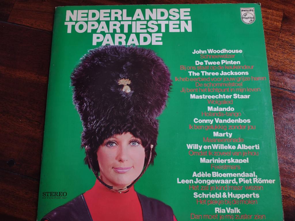 Lp - Nederlandse Topartiesten Parade, Cd's en Dvd's, Vinyl | Nederlandstalig, Ophalen of Verzenden, Zo goed als nieuw, 12 inch