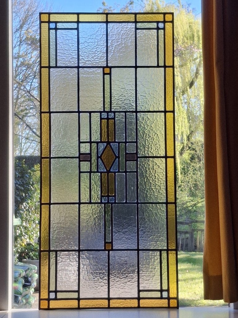 Glas in lood ramen op maat, Ophalen of Verzenden, Nieuw, Glas