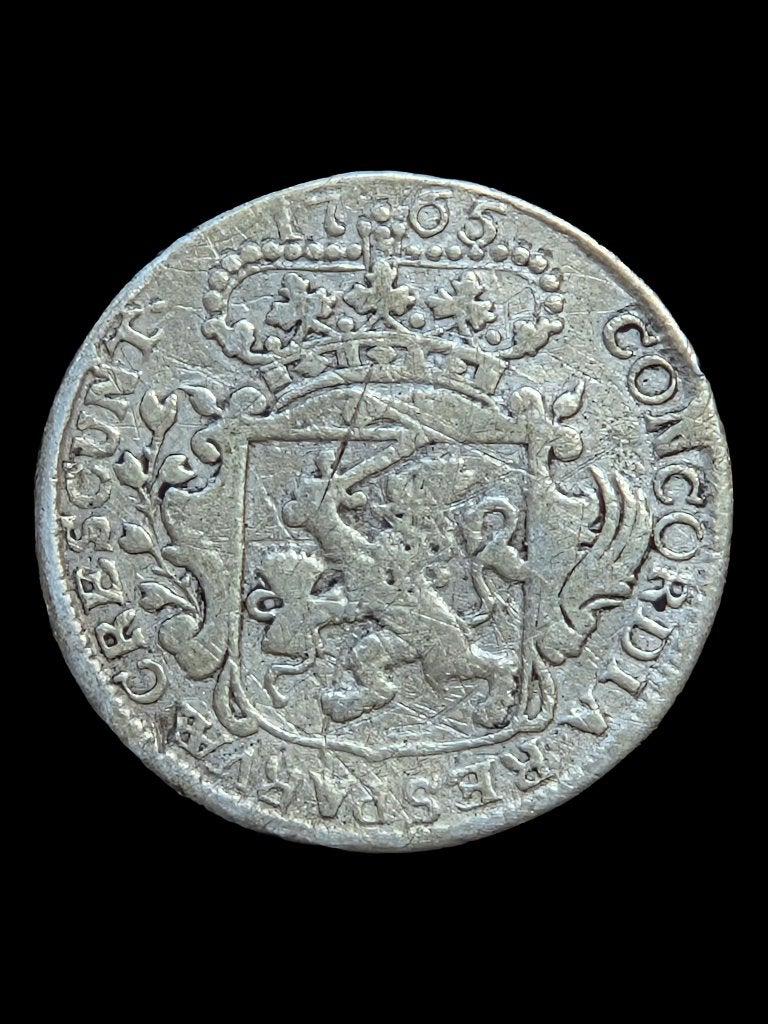 Kwart Dukaat Zeeland 1765/4 // Zeldaam!, Vóór koninkrijk, Zilver, Losse munt, Overige waardes