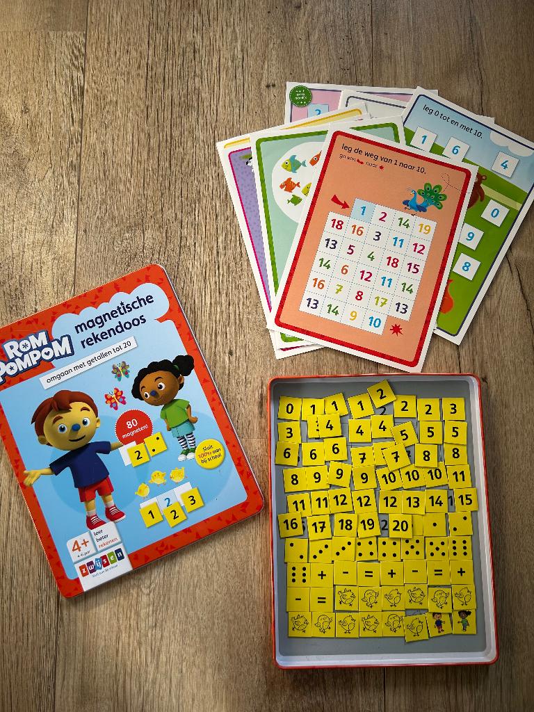 Rompompom, Kinderen en Baby's, Speelgoed | Educatief en Creatief, Ophalen, Zo goed als nieuw, Rekenen