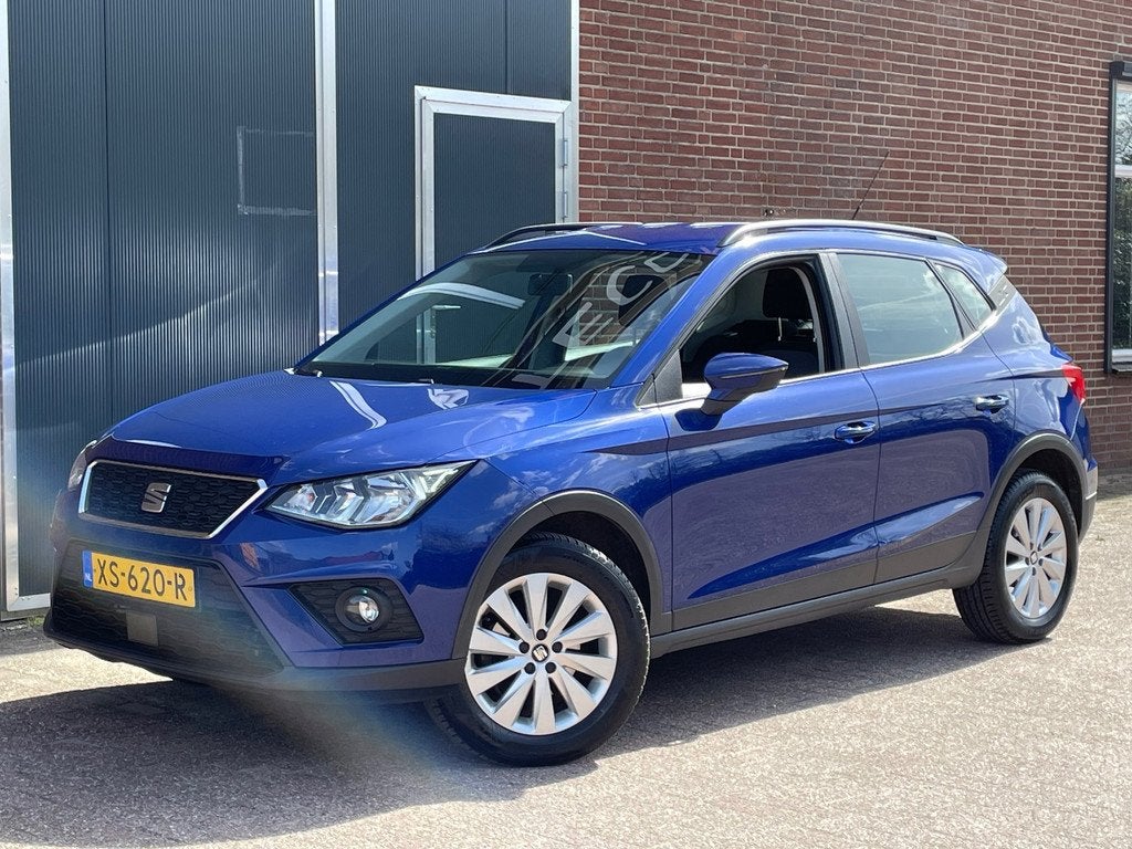Seat Arona 1.0 TSI Style AIRCO, Cruise, PDC, Bluetooth, 16'', Auto's, Voorwielaandrijving, Gebruikt, Blauw, 116 pk