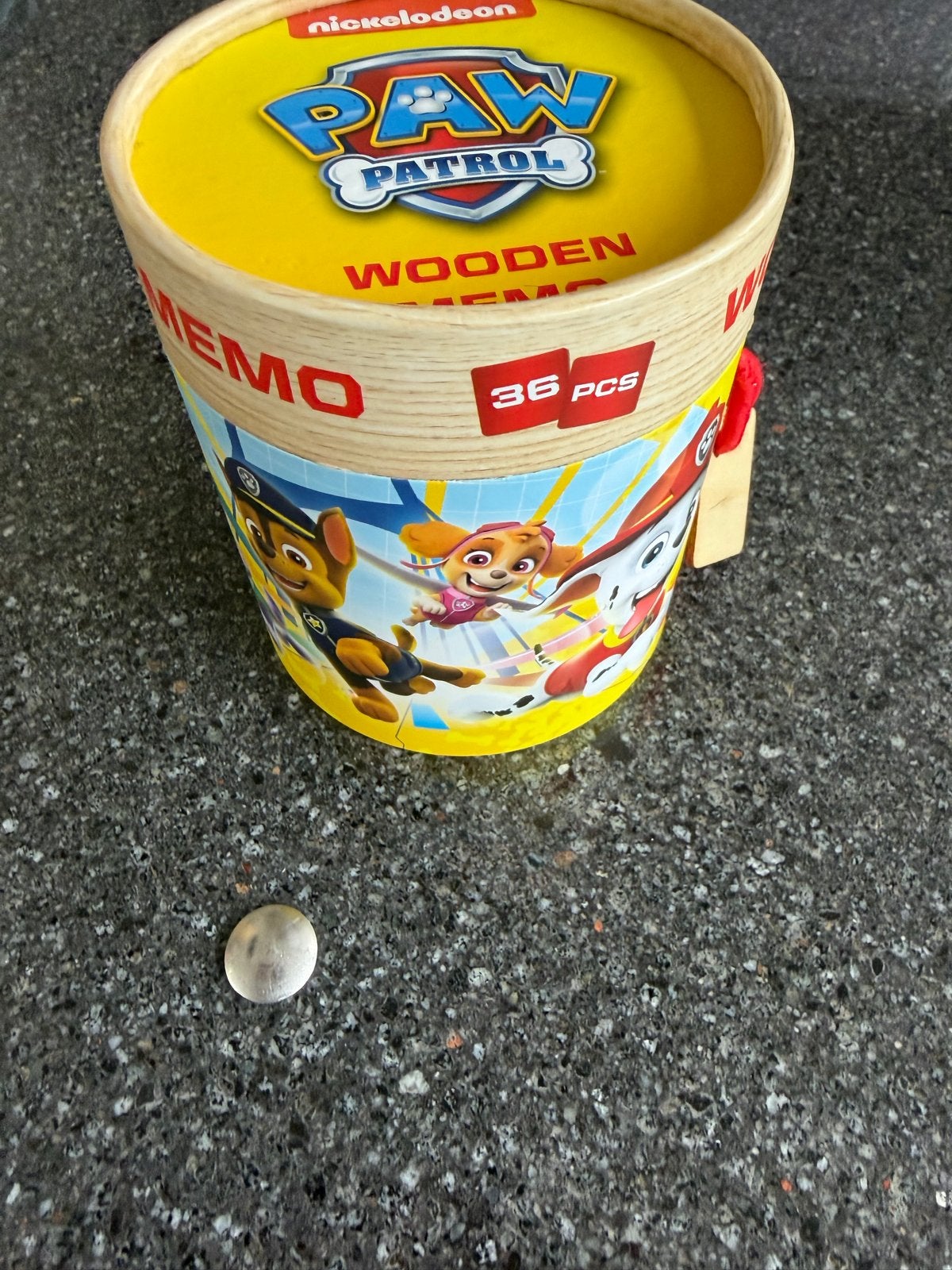 Paw Patrol Houten Memo Spel - 36 Stuks, Ophalen of Verzenden, Zo goed als nieuw