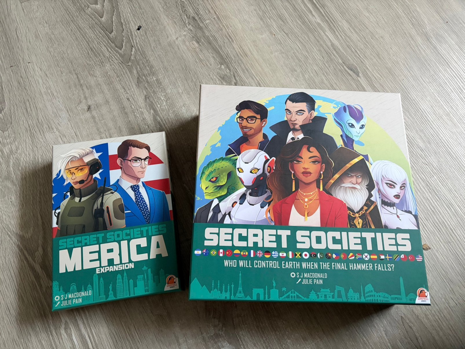 Secret Societies [kickstarter] [Garphill Games], Ophalen of Verzenden, Zo goed als nieuw