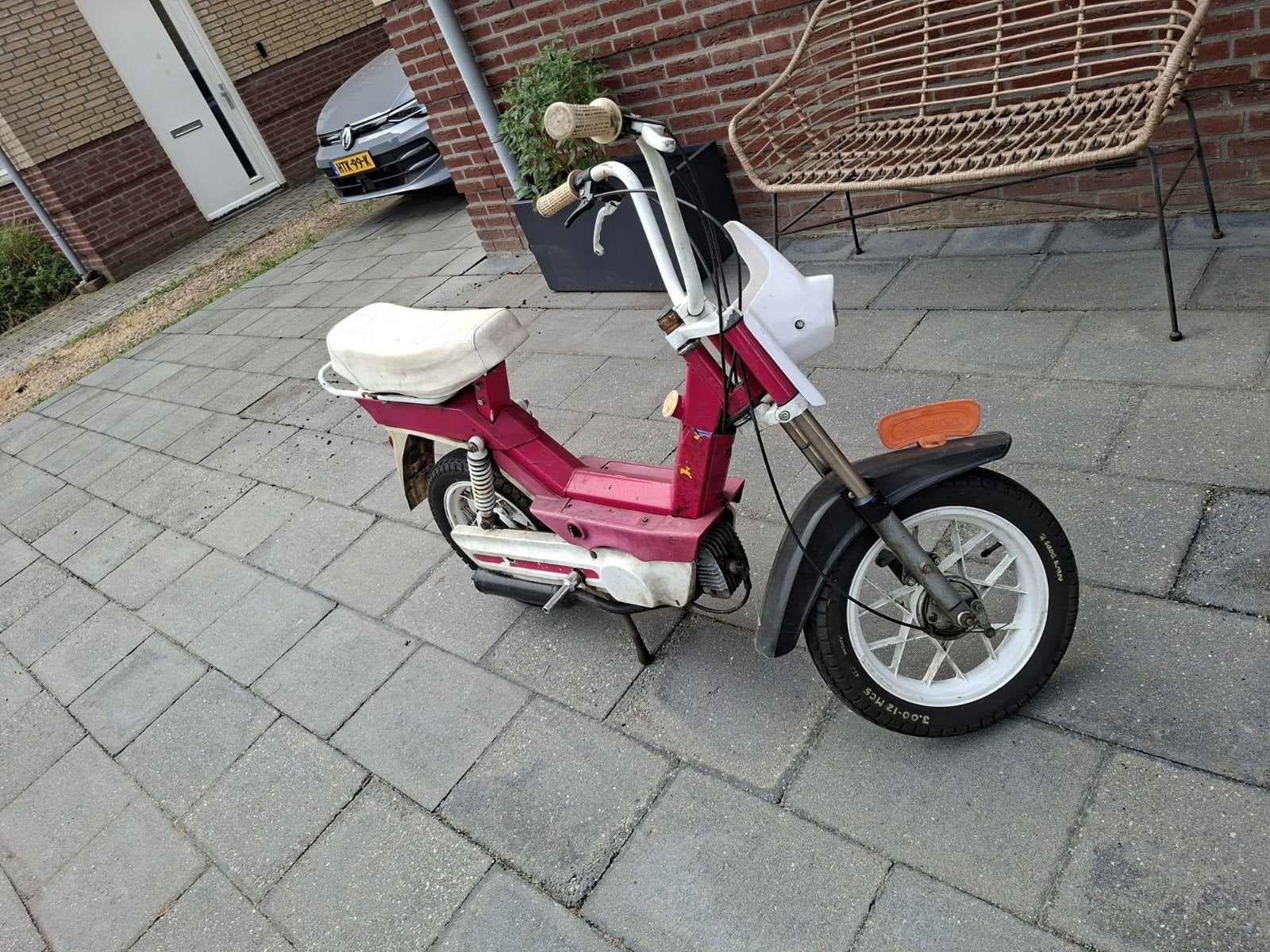 cita gilera, Ophalen, Gebruikt, Cita gilera, Maximaal 25 km/u
