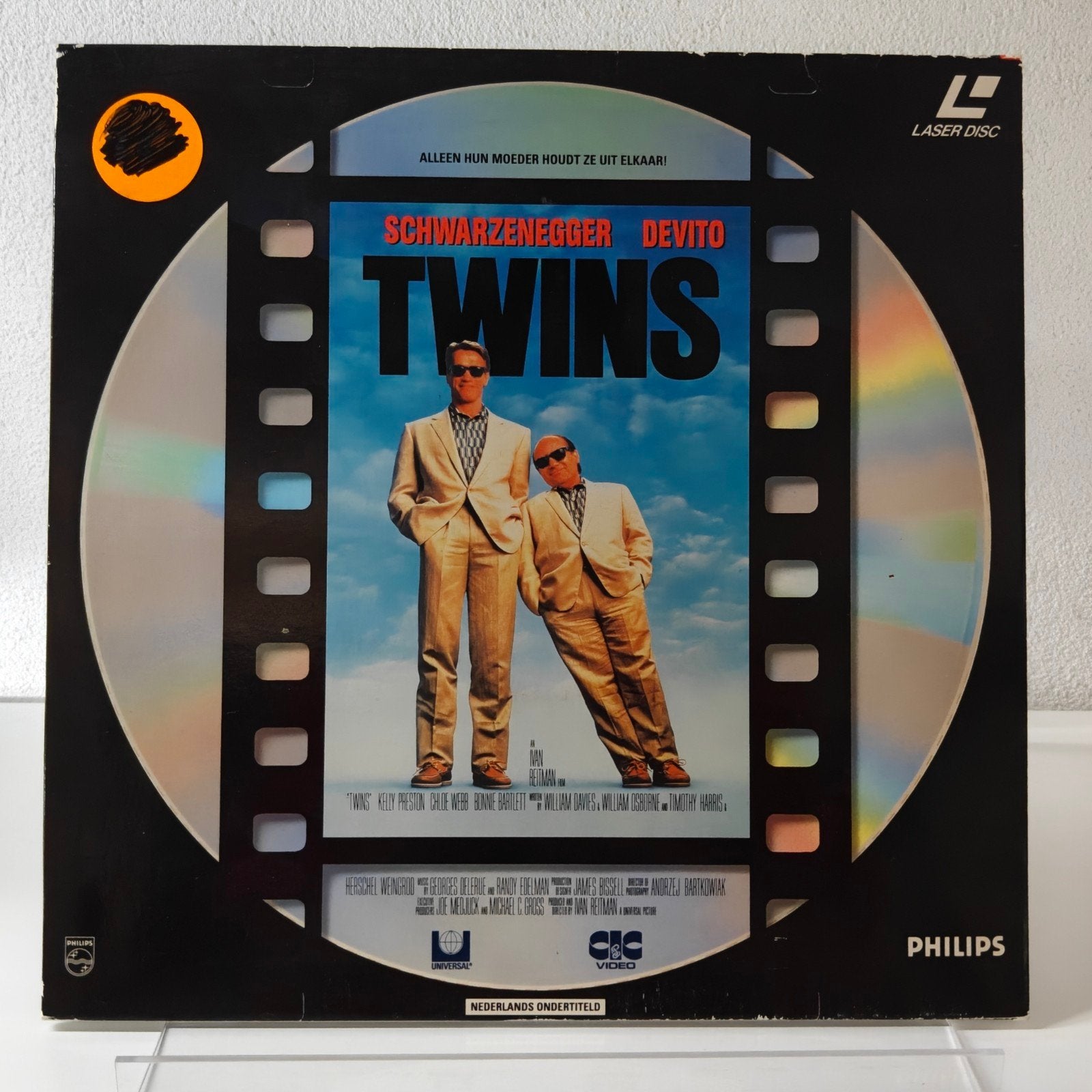 Arnold Schwarzenegger Twins & Kindergarten Cop, Ophalen of Verzenden, Zo goed als nieuw, 12 inch