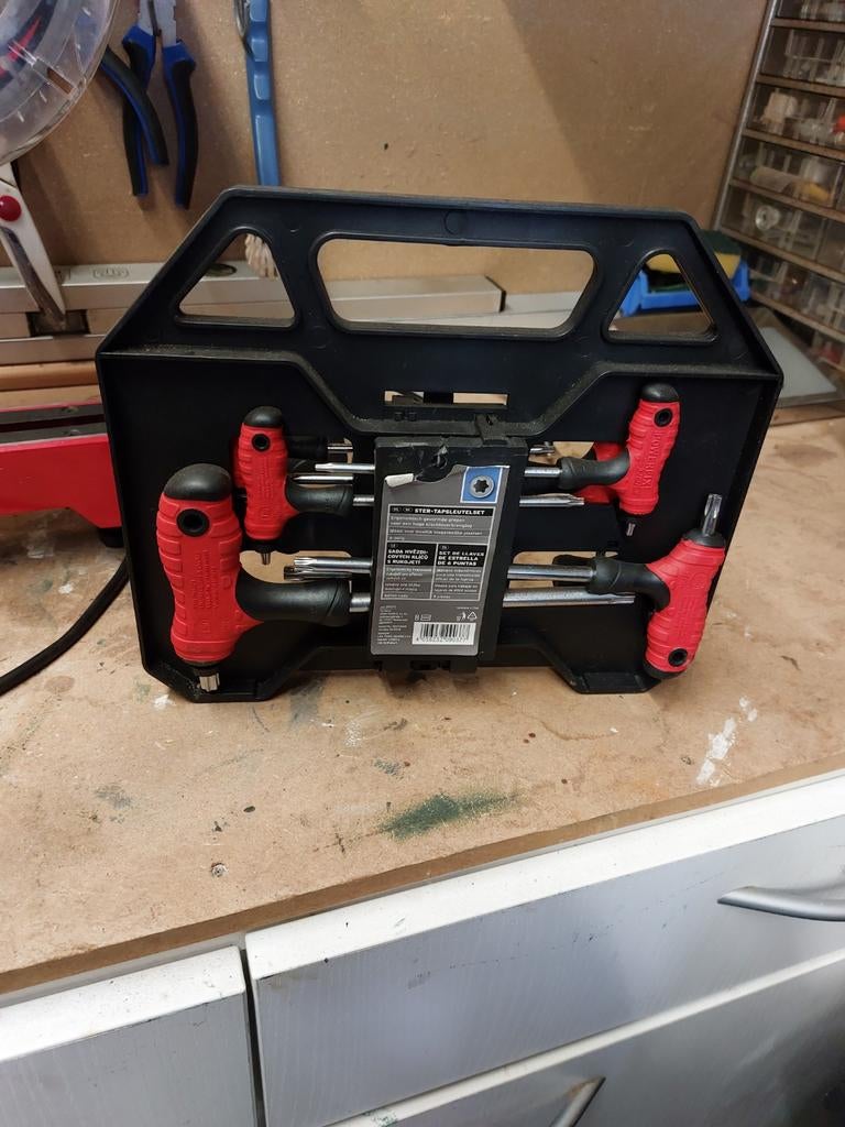 Powerfix T-greep Torx en Inbus sleutelset, Doe-het-zelf en Verbouw, Ophalen, Gebruikt