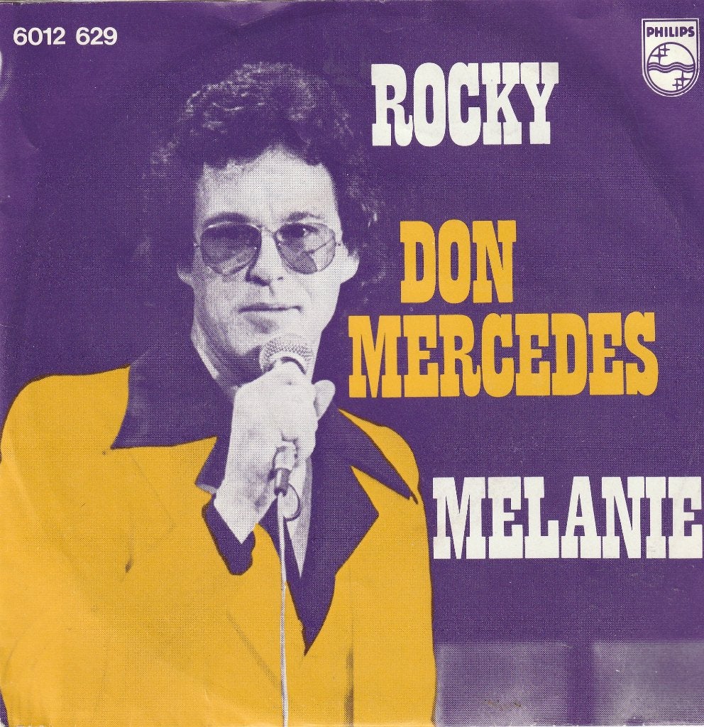 Don Mercedes Rocky vinyl single, Ophalen of Verzenden, Zo goed als nieuw, Nederlandstalig