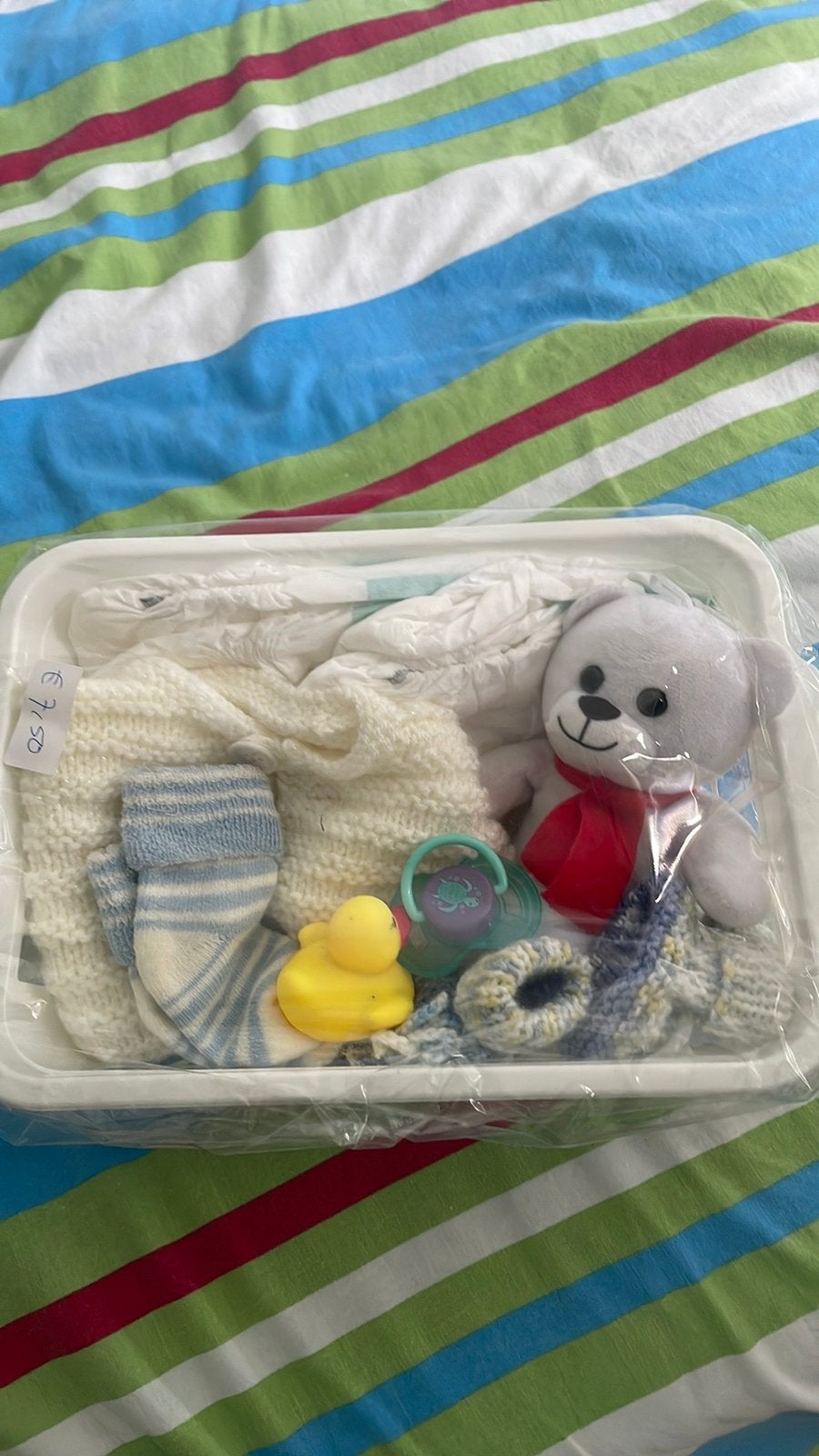 Kraamcadeau voor een jongen, Ophalen, Zo goed als nieuw