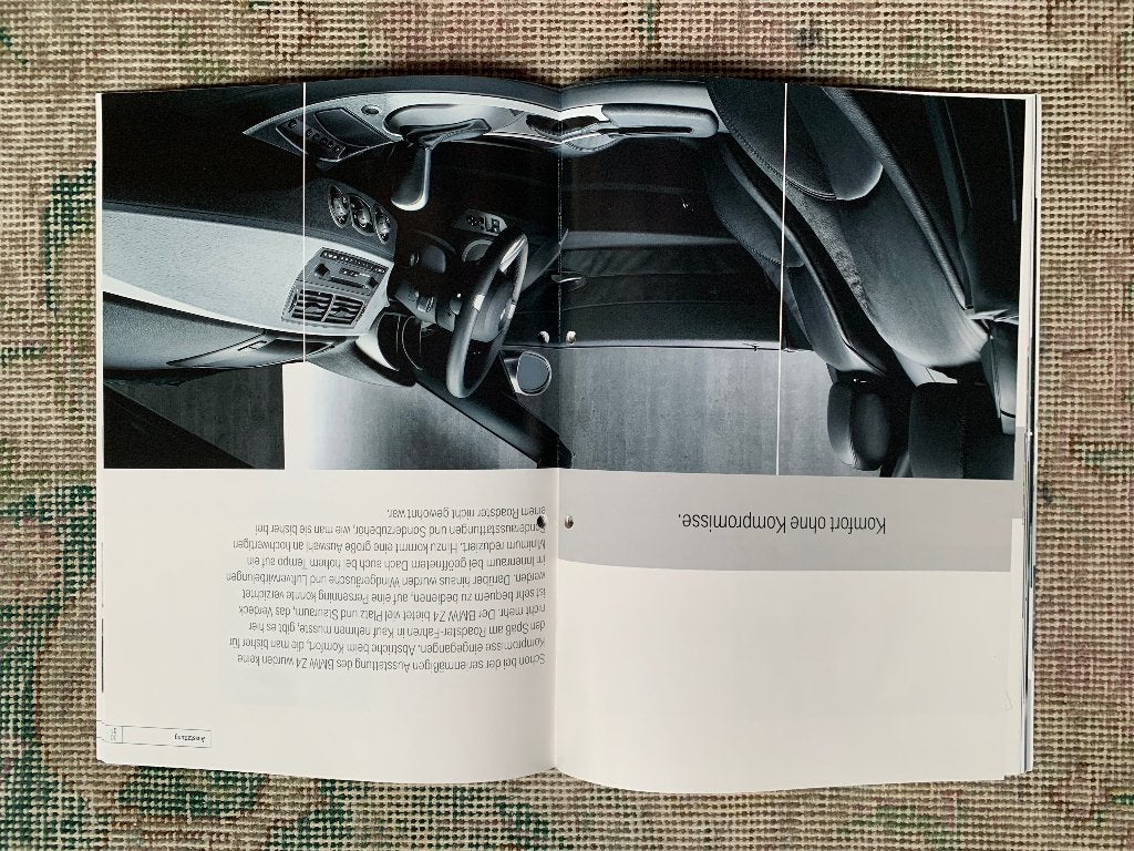 Foto 15 van Product informatie brochure BMW Z4 roadster E85 2002 izgs