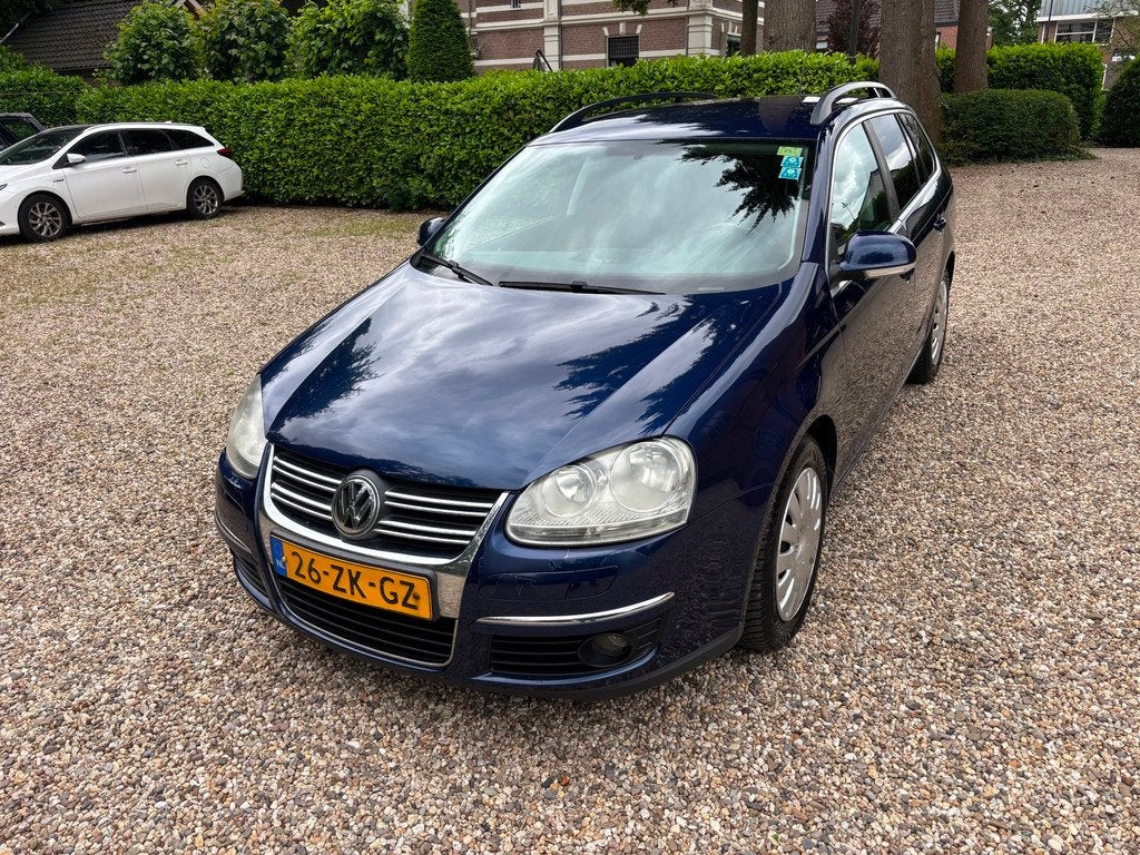 Volkswagen Golf Variant 1.9 TDI Apk 03-2027 Airco, Auto's, Volkswagen, Voorwielaandrijving, Gebruikt, 4 cilinders, Blauw