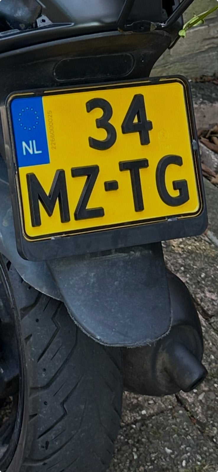 Skipper lx a1 frame nummers en plaat, Fietsen en Brommers, Ophalen of Verzenden, Zo goed als nieuw