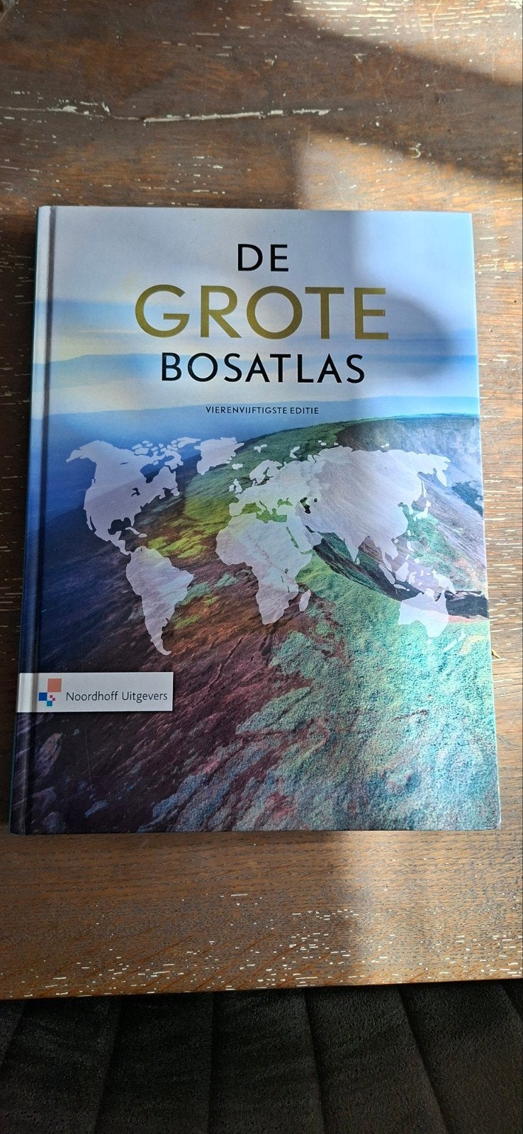 De Grote Bosatlas 54e editie - Wereldatlas, Bosatlas, 2000 tot heden, Ophalen of Verzenden, Zo goed als nieuw