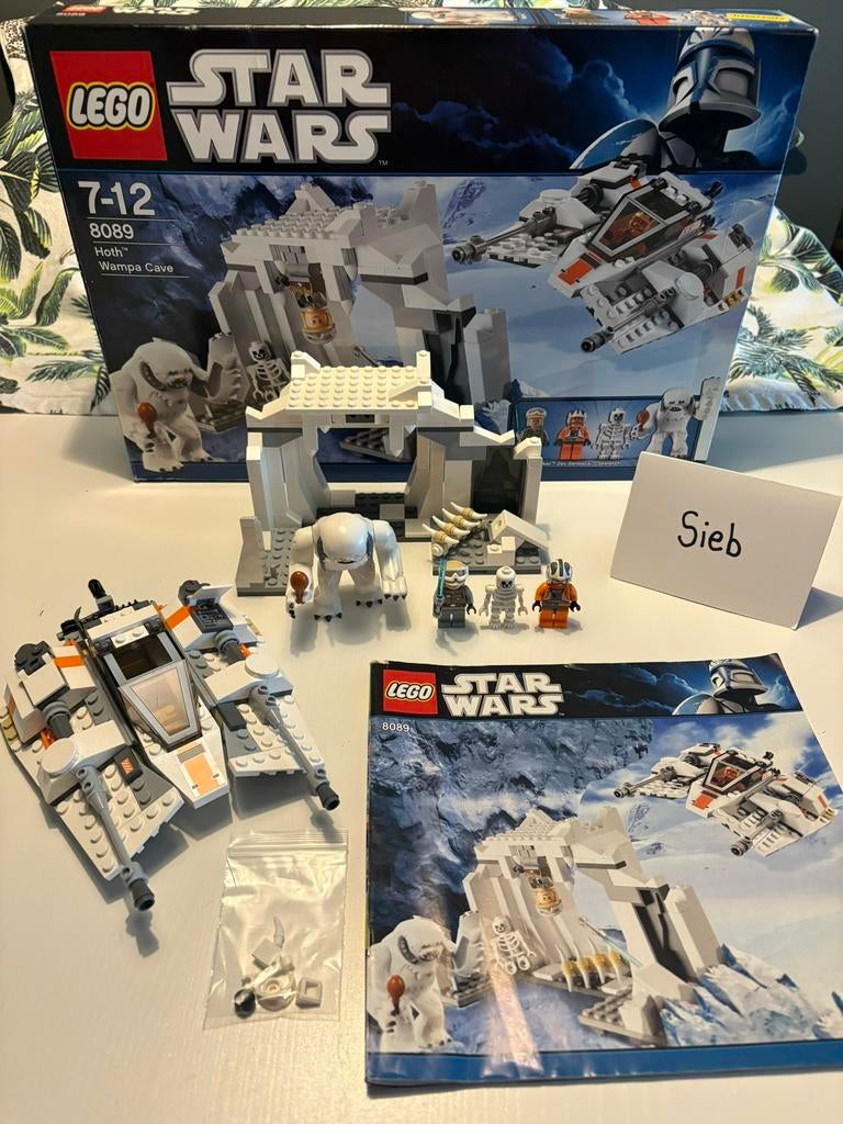 Lego Star Wars 8089 Hoth Wampa Cave, Star Wars, Lego, Ophalen of Verzenden, Zo goed als nieuw