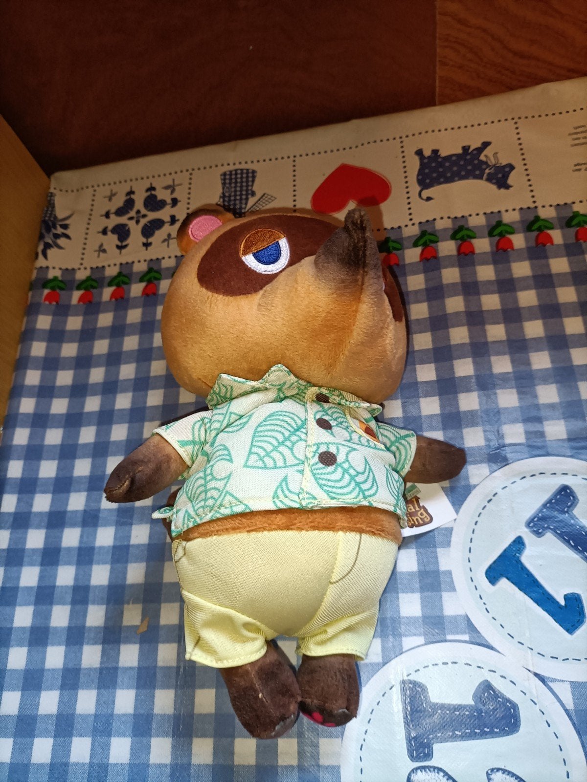 Animal Crossing Tommy knuffel 27 cm groot, Kinderen en Baby's, Ophalen of Verzenden, Zo goed als nieuw, Overige typen