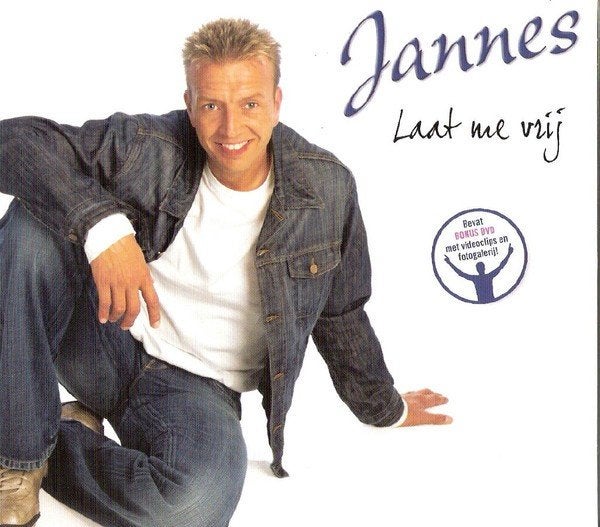 Jannes - Laat me vrij - limited edition CD + DVD, Ophalen of Verzenden, Zo goed als nieuw, Levenslied of Smartlap