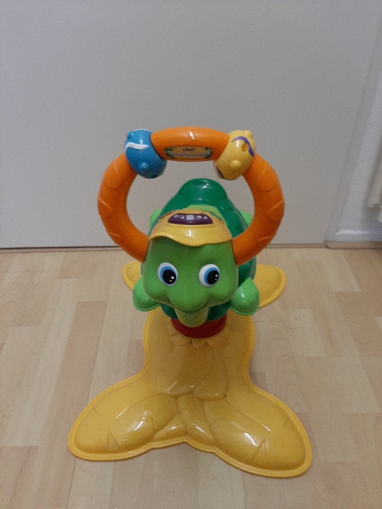 VTech Baby Turtle Muzikale Schildpad - suzie de schildpad, Ophalen, Gebruikt, Overige typen, Met geluid