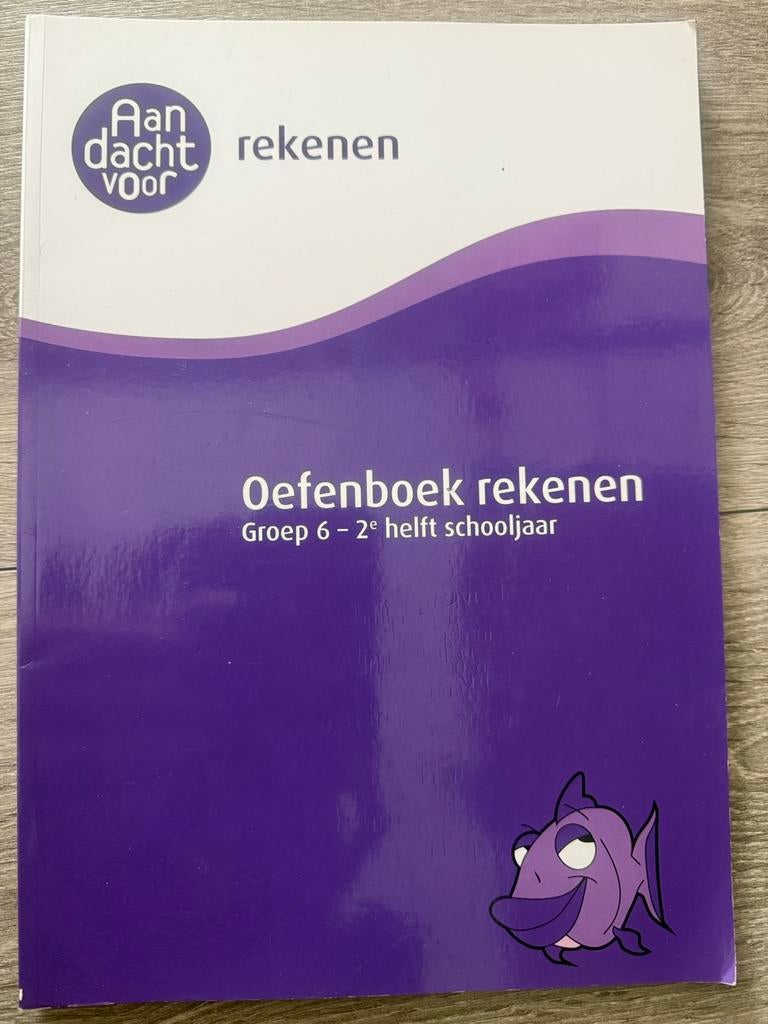 Aandacht voor rekenen Oefenboek groep 6, Boeken, Ophalen of Verzenden, Nieuw, Overige niveaus, Overige vakken