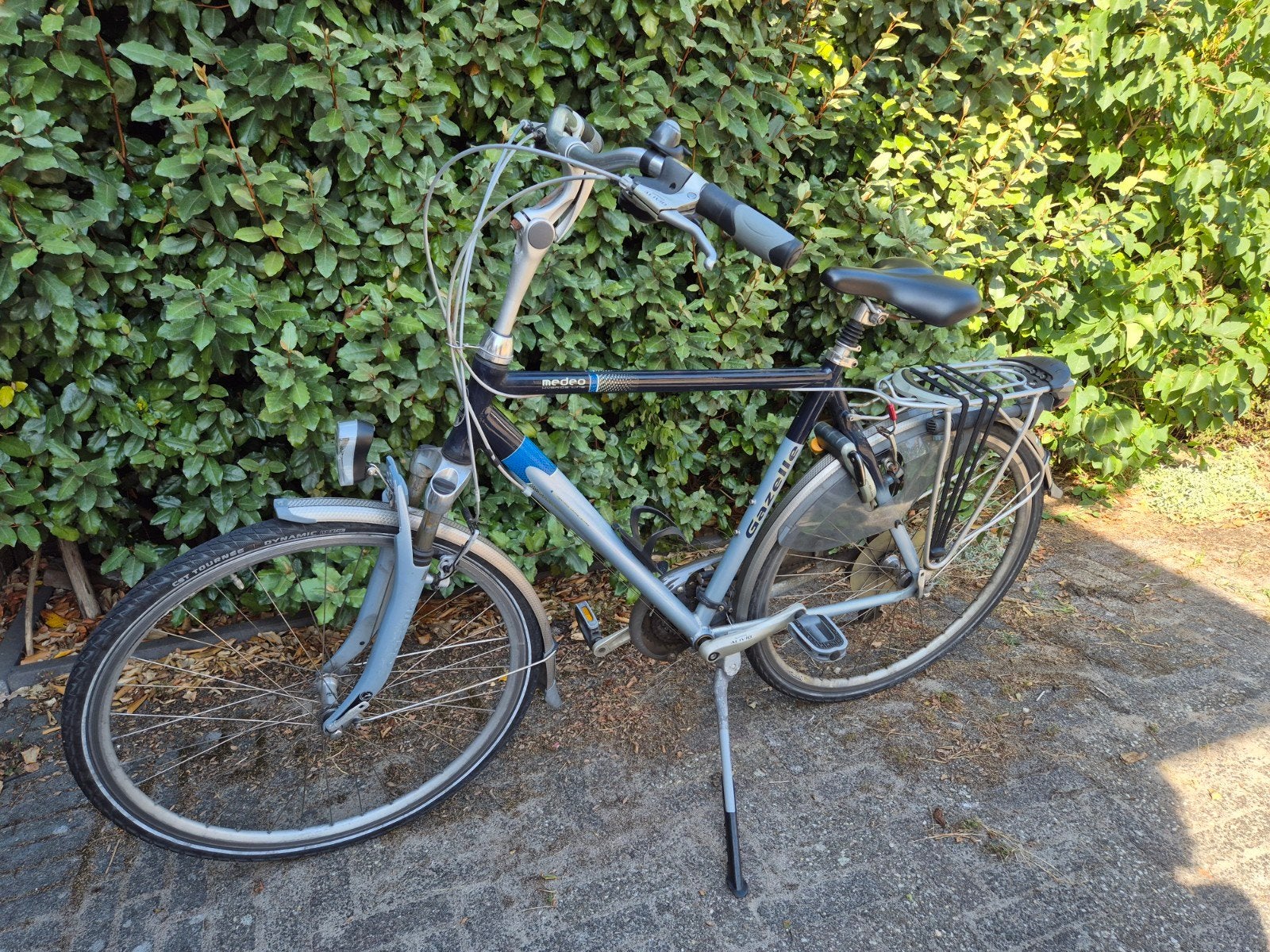 Gazelle herenfiets., Fietsen en Brommers, Fietsen | Heren | Herenfietsen, Ophalen, Gebruikt, Versnellingen, 57 tot 61 cm