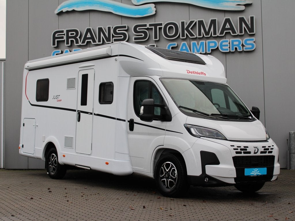 Dethleffs Just Camp T 6752 DBL Automaat Face to Face, Automaat, Ringverwarming, Fiat, 6 tot 7 meter