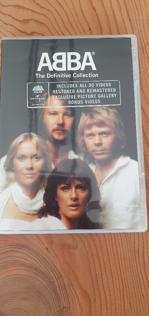 dvd abba definitieve collection, Alle leeftijden, Overige genres, Ophalen of Verzenden, Zo goed als nieuw