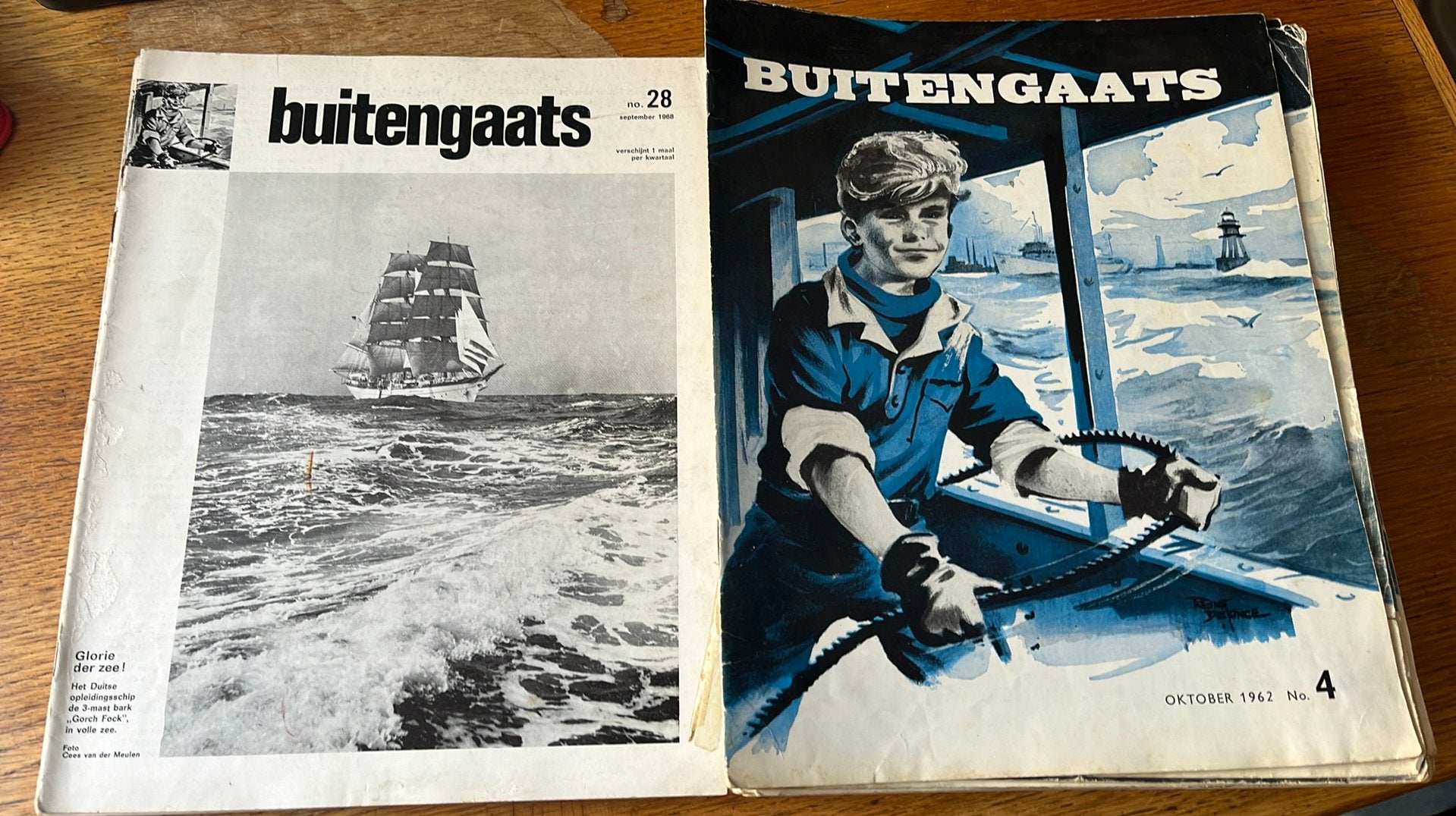 Buitengaats tijdschrift reedersvereniging deel 1tm 35, Ophalen of Verzenden, Zo goed als nieuw