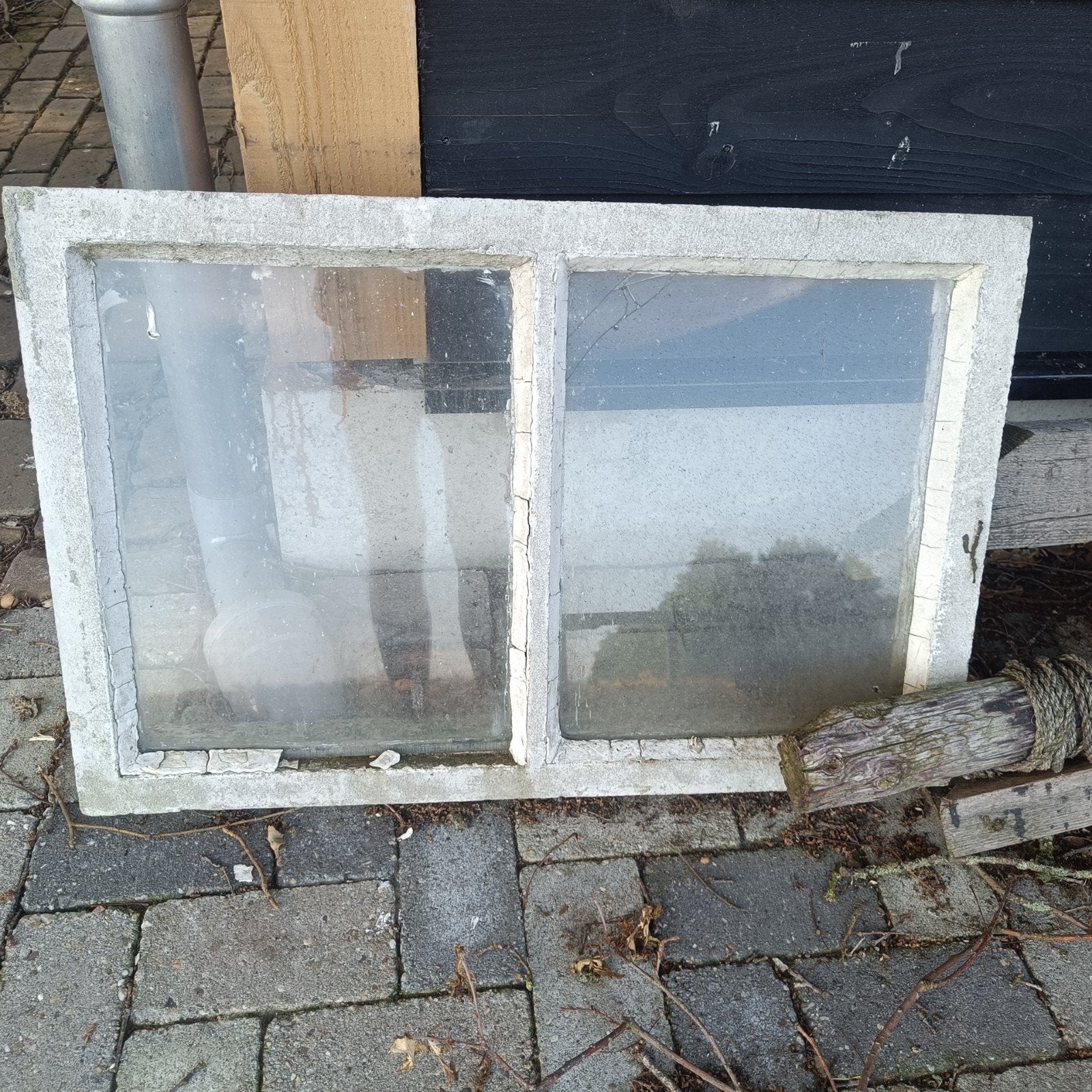 Betonnen stalraampje, Ophalen, Minder dan 80 cm, Minder dan 80 cm