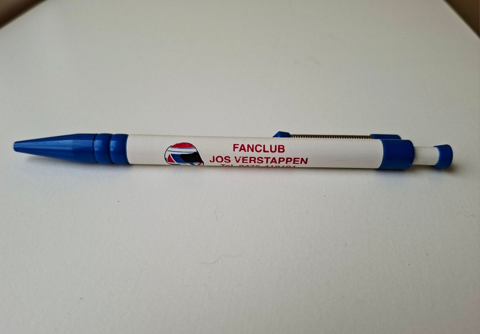 Balpen Fanclub Jos Verstappen, Verzamelen, Ophalen of Verzenden, Gebruikt, Formule 1