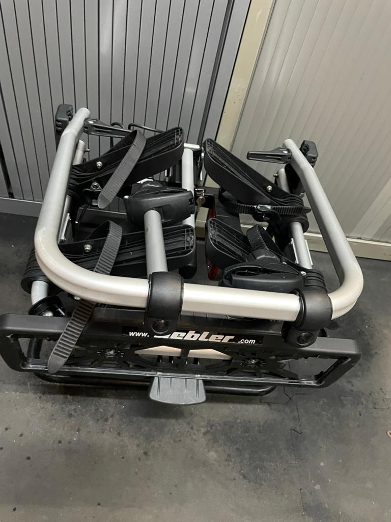 Uebler X21 Nano fietsendrager voor 2 e-bikes, kantelbaar, Ophalen, Gebruikt, Opvouwbaar, Overige typen
