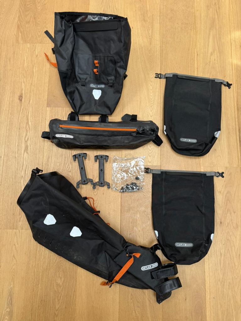 TE HUUR: Ortlieb Bikepack set, Ophalen, Gebruikt