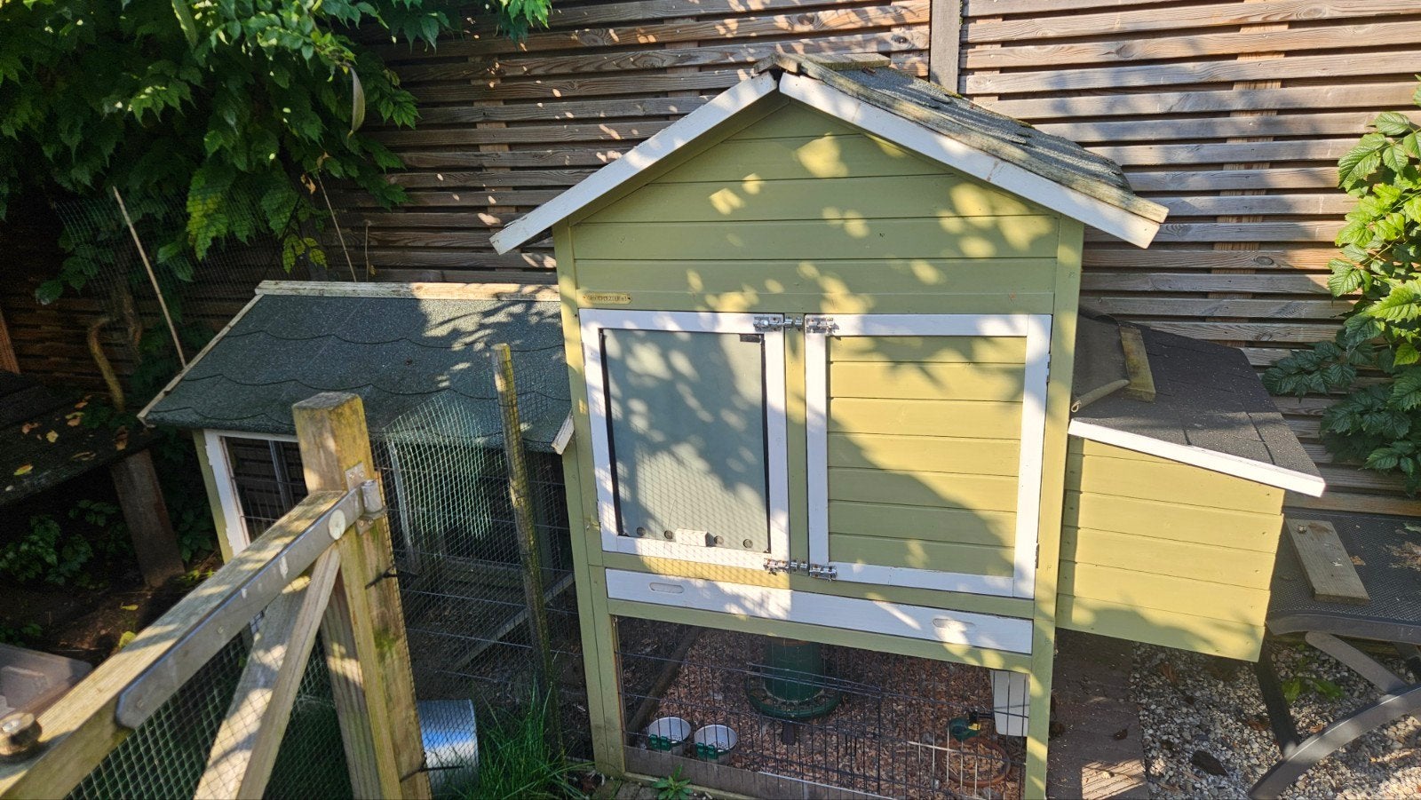 Kippenhok Prestige Medium met ren en legnest 229x9, Dieren en Toebehoren, Ophalen, Gebruikt, Kippenhok of Kippenren