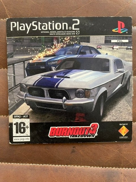 Burnout 3 PS2 Demo game, 1 speler, Racen en Vliegen, Ophalen of Verzenden, Zo goed als nieuw