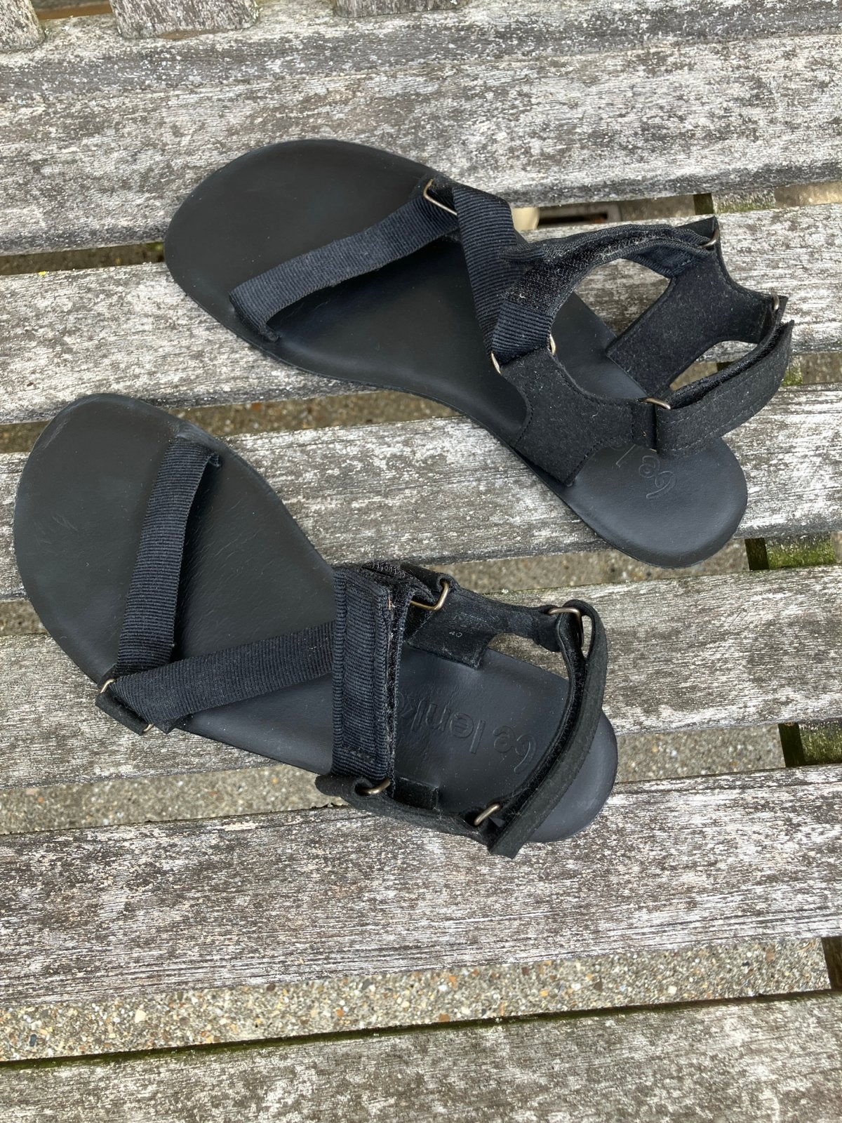 Be Lenka Barefoot Sandalen Zwart Maat 40 - Zo goed als nieuw, Ophalen of Verzenden, Zo goed als nieuw, Zwart, Sandalen of Muiltjes