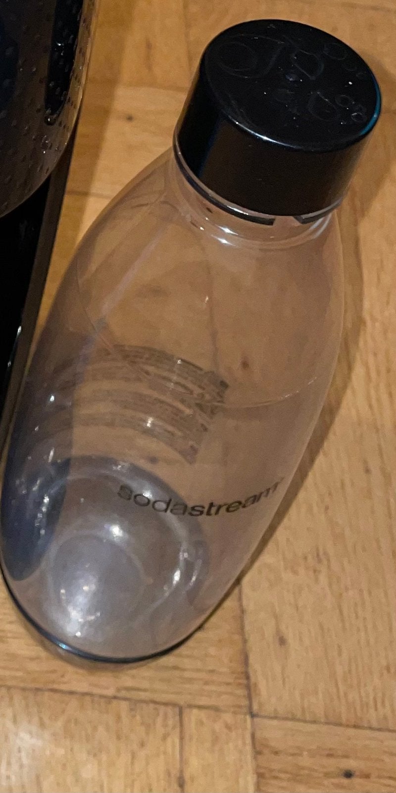 Sodastream spirit fles 840ml drinkfles bottle kunststof 6e, Ophalen of Verzenden, Zo goed als nieuw