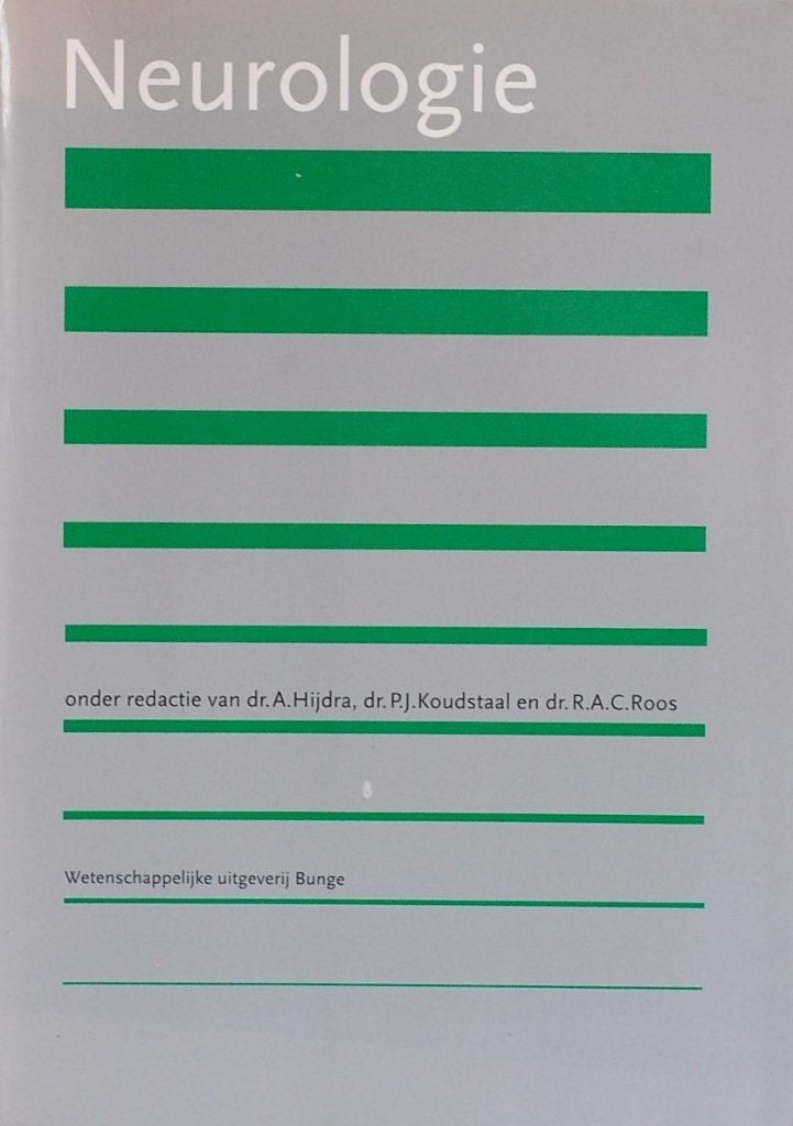 Neurologie - Wetenschappelijke uitgeverij Bunge 1994, Boeken, Verzenden, Dr. A. Hijdra, dr. P.J. Koudstaal en dr. R.A.C. Roos (red.)
