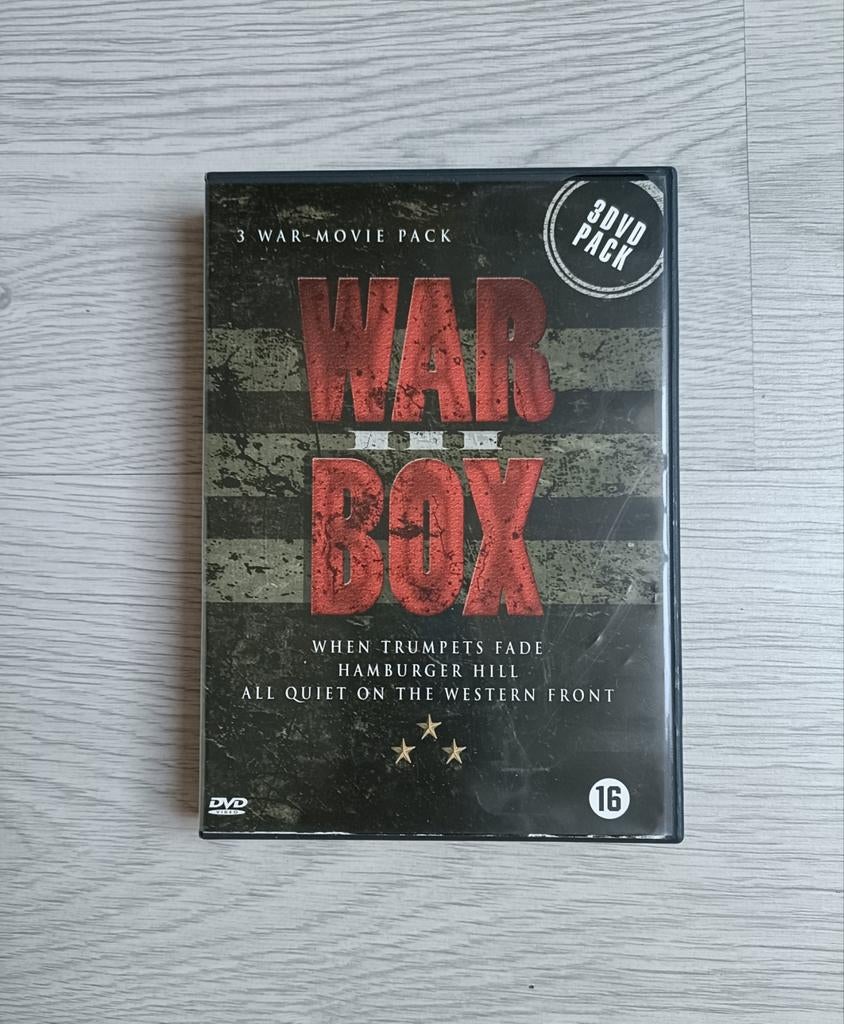 War Box - 3 War-Movie Pack (DVD), Vanaf 16 jaar, Ophalen of Verzenden, Zo goed als nieuw, Boxset