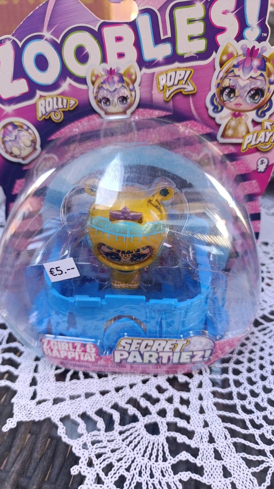 Zoobles! Secret Partiez! Speelfiguur, Kinderen en Baby's, Speelgoed | Overig, Ophalen of Verzenden, Nieuw, Meisje