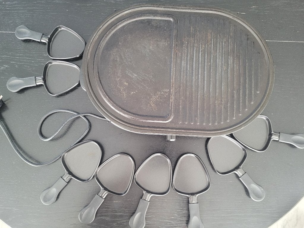 Gourmet set, Witgoed en Apparatuur, Gourmetstellen, Ophalen, Gebruikt, 8 personen of meer