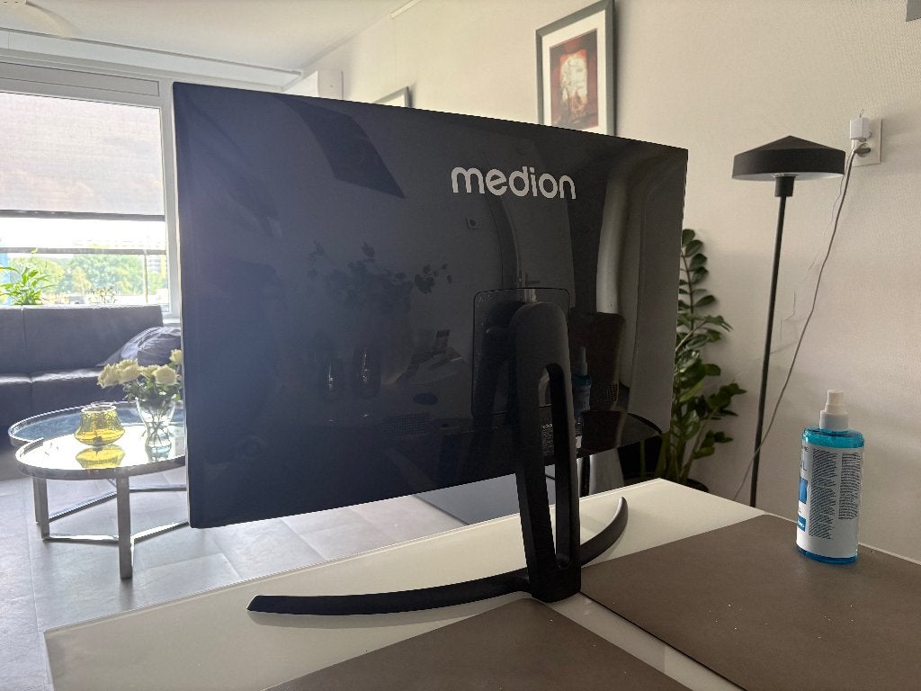 Monitor, Computers en Software, Gebruikt, Curved, Medion, Full HD