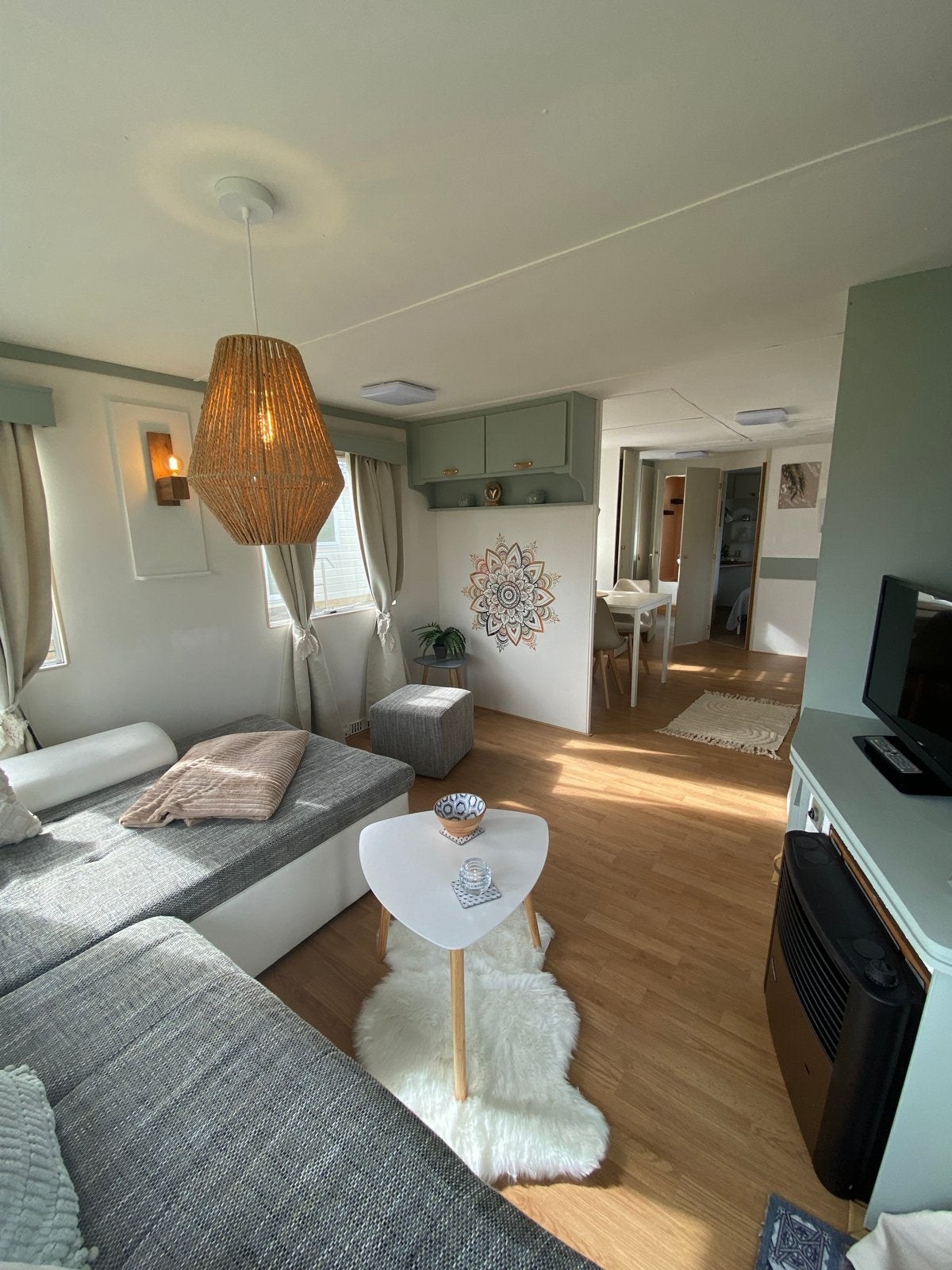 Cosalt Torbay stacaravan, 2024 gerenoveerd, incl. blokhut, Caravans en Kamperen, Tot en met 4