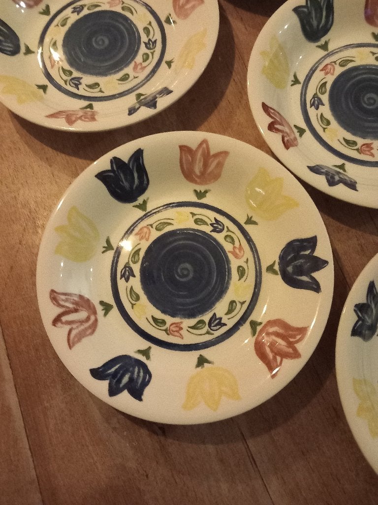 John Tams 5 cereal schaaltjes., Overige merken, Keramiek, Ophalen of Verzenden, Overige stijlen