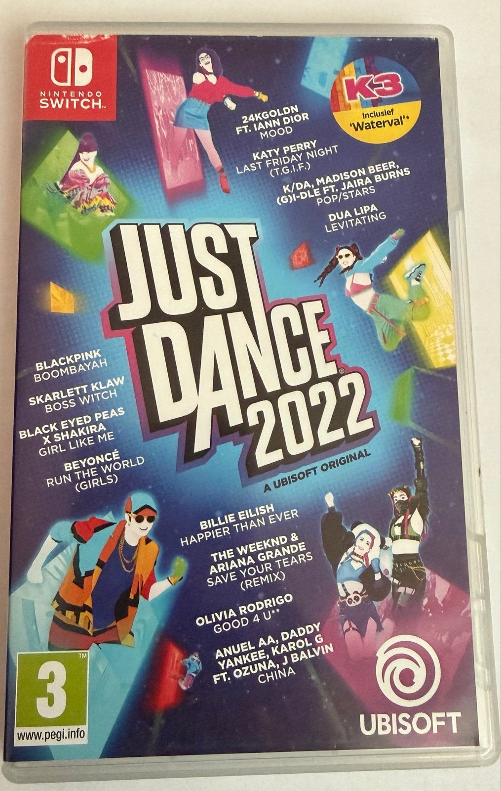 Just Dance 2022 - Nintendo Switch (inclusief Waterval), Muziek, Eén computer, Ophalen of Verzenden, Zo goed als nieuw